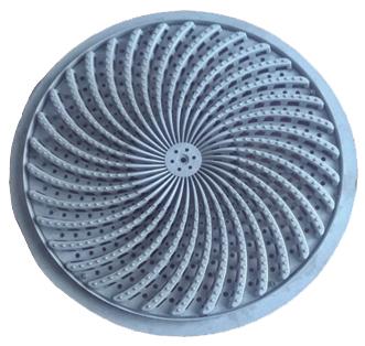 立体涡轮雨水箅子